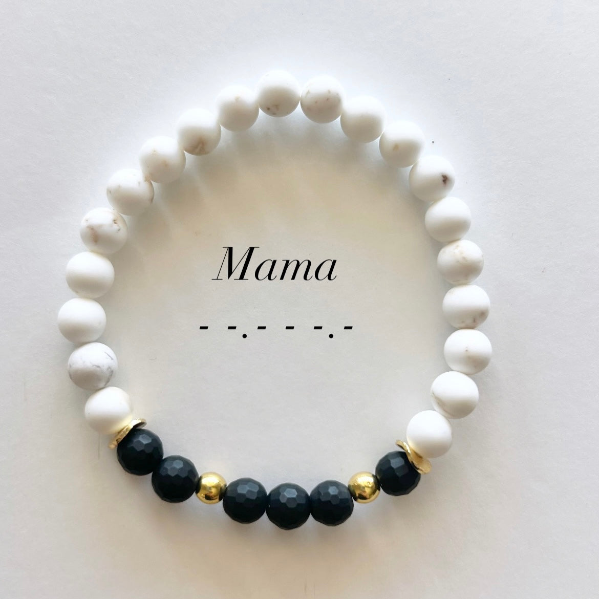 Morse Code Mama Bracelet