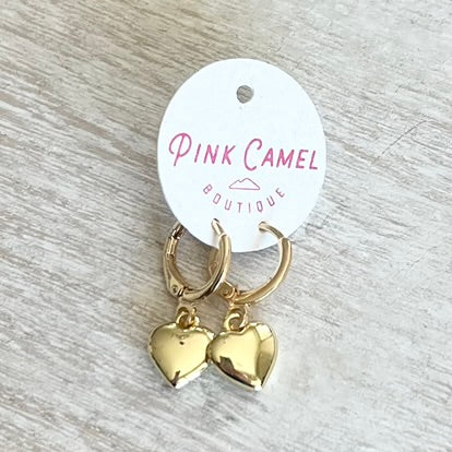 Heart Mini Hoops (Copy)