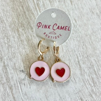 Conversation Heart Mini Hoops