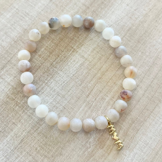 Druzy Agate Mom Bracelet