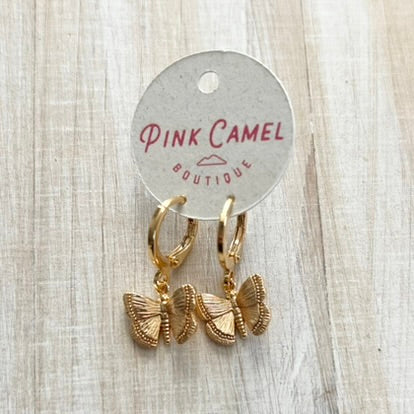 Butterfly Mini Hoops