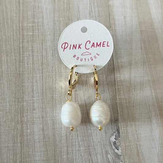 Pearl Mini Hoops
