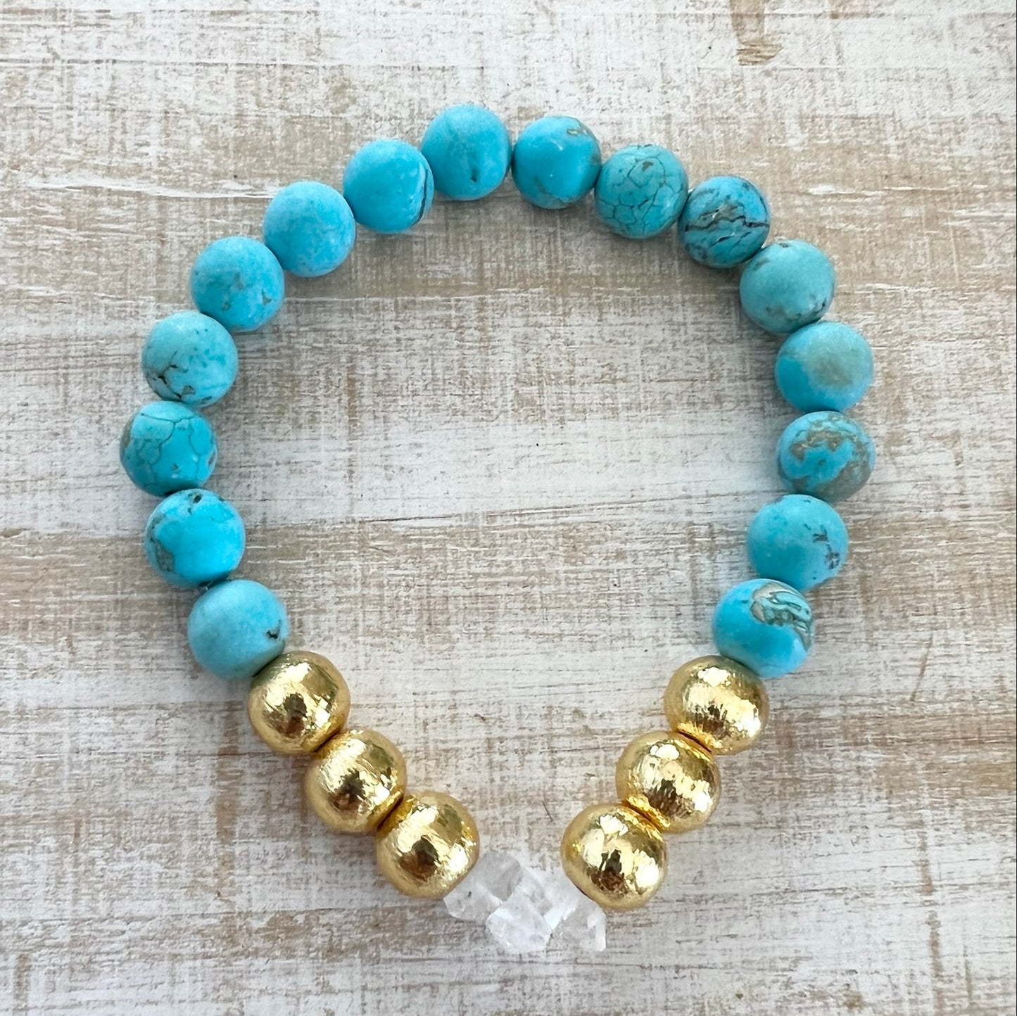 Turquoise Crystal Bracelet