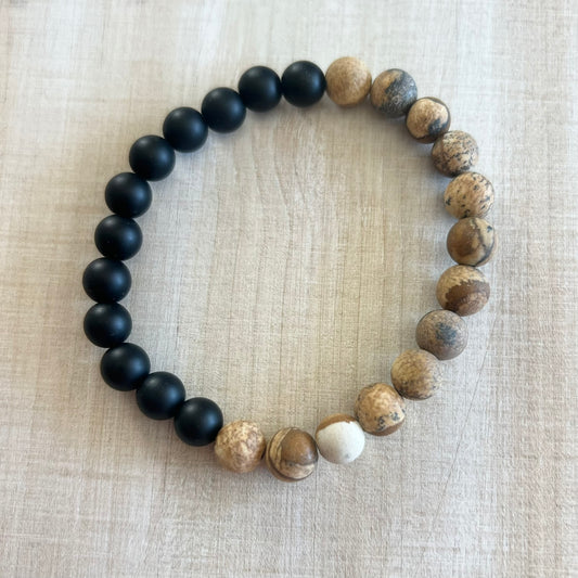 Jasper & Onyx Bracelet